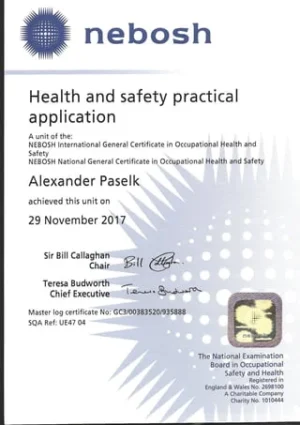 Buy NEBOSH Certificate Online